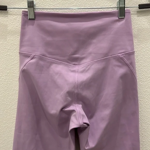 Girlfriend Collective #4008 High Waist 7/8 Leggings Small Purple - Picture 5 of 8